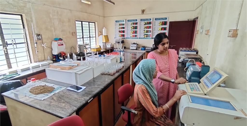 Soil testing lab